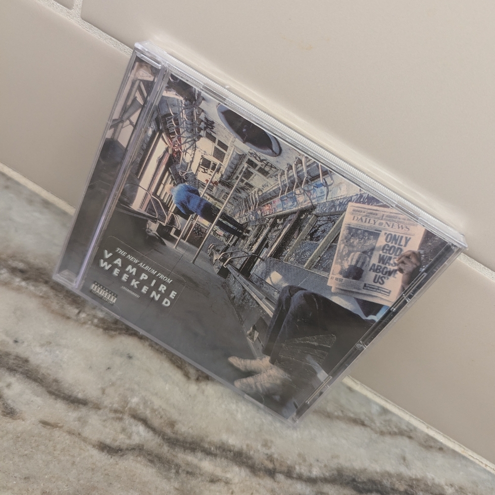 Sealed Vampire Weekend CD Only God Was Above Us New Without Tags